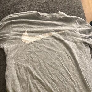 Nike Gray T-Shirt with Logo